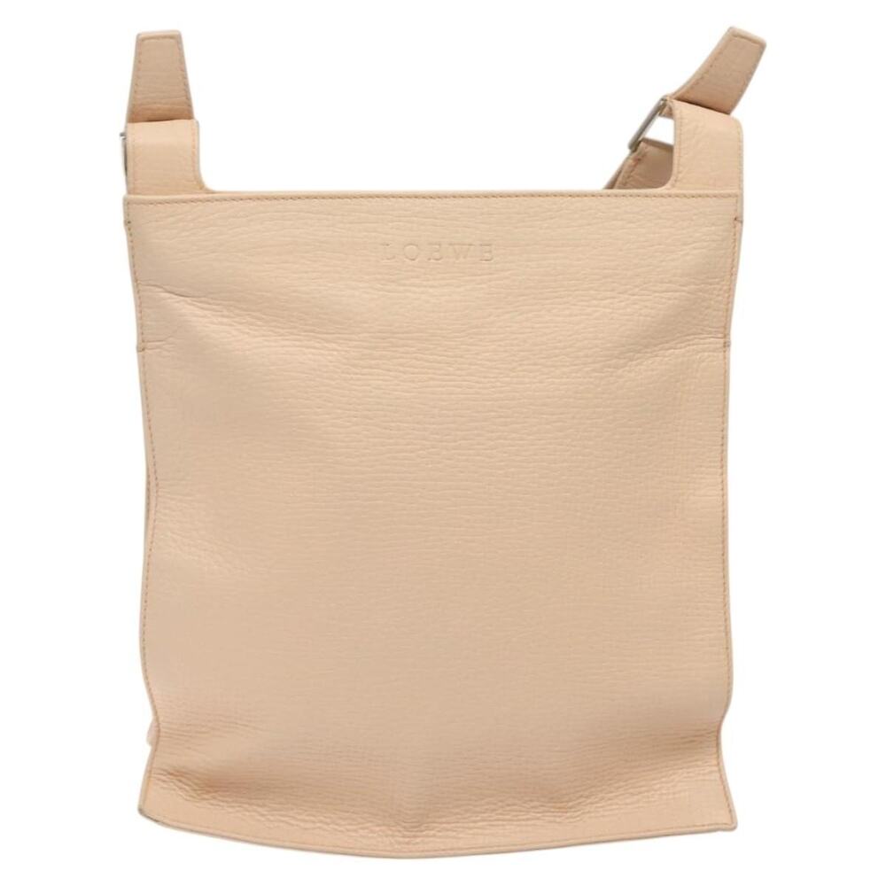 Loewe Leather Shoulder Bag Pink